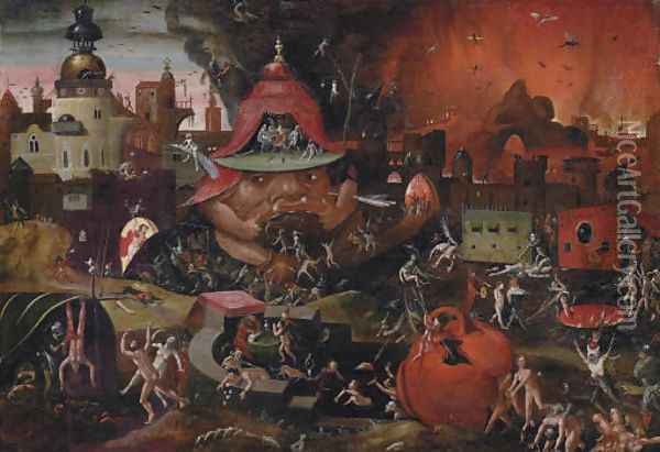 A comparison of inferno by dante and the garden of earthly delights printed by hieronymus bosch