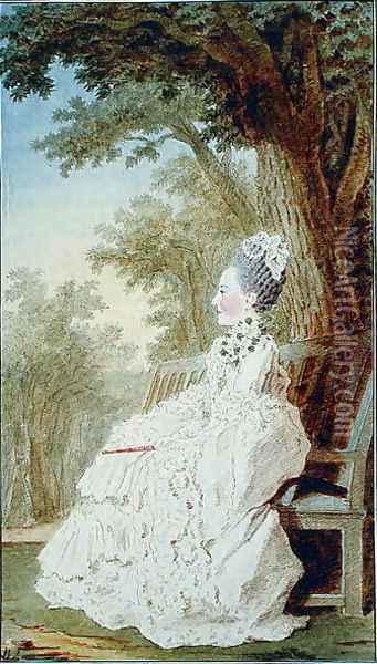 Qui sont les personnages peints sur ce tableau de Jean-Baptiste-André Gautier Dagoty ? 132421